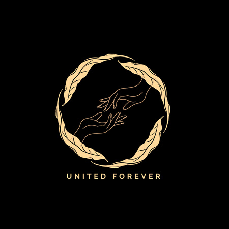 United forever logo design Logo Design Template