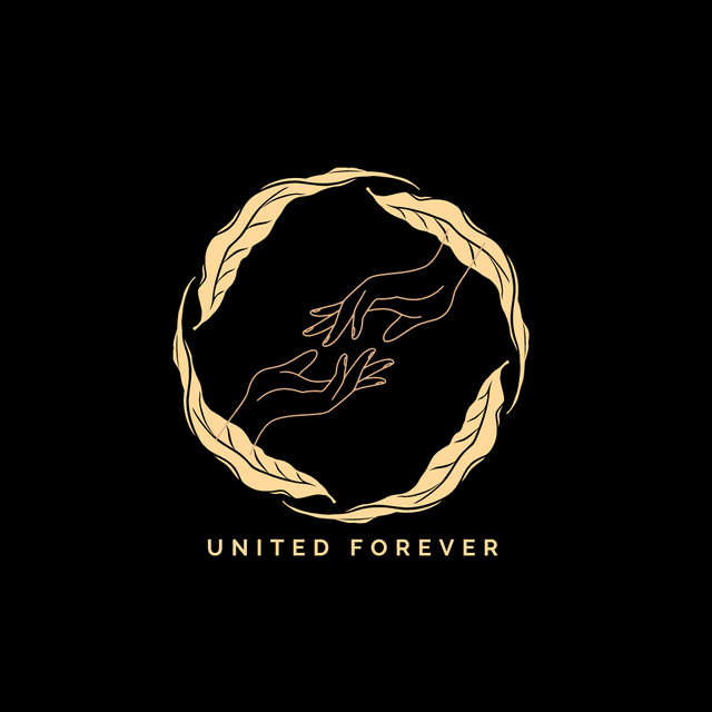 Template di design United forever logo design Logo