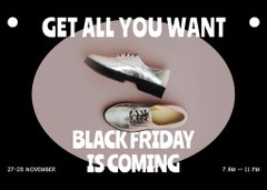 Limited-time Footwear Sale Offer on Black Friday