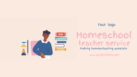 Szablon projektu Home School Ad Full HD video