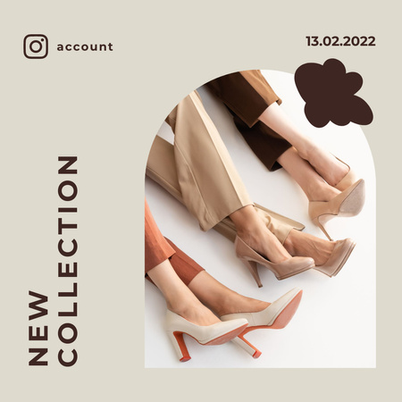 Fashion Sale Announcement Instagram Design Template