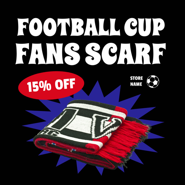 Fans Scarf Discount Offer