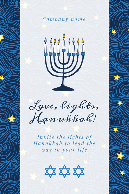 Warm Wishes And Love Words Sending Due To Hanukkah Pinterest Design Template
