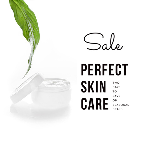 Plantilla de diseño de Skin Product Instagram AD 