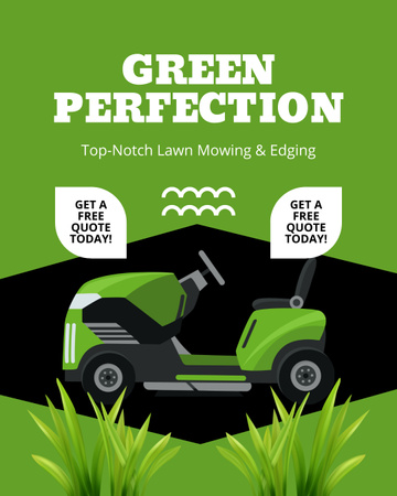Get Free Lawn Care Session Instagram Post Vertical Design Template