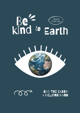 Planet Care Awareness Poster B2 Design Template