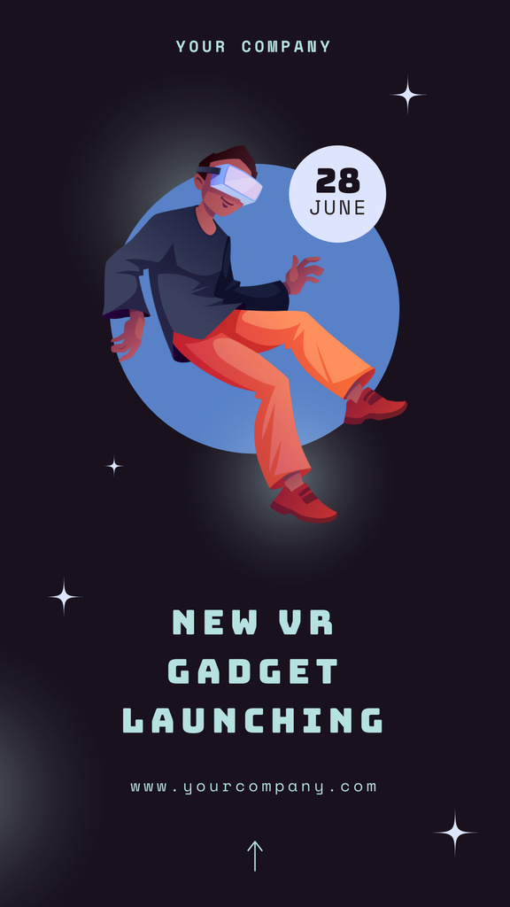 New Gadget Launching Instagram Story – шаблон для дизайну