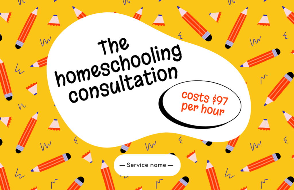 Exciting Home Education Offer Flyer 5.5x8.5in Horizontal Design Template