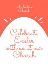 Church Easter Celebration Announcement