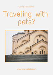 Basilica Facade and Traveling with Pet