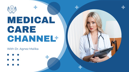 Medical Channel Promotion Youtube – шаблон для дизайна