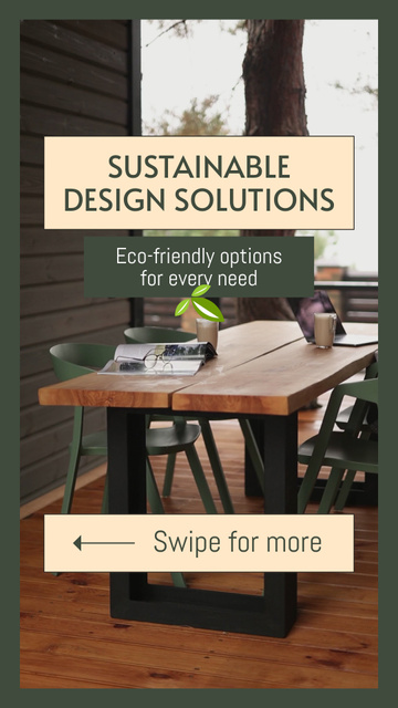 Sustainable Architecture And Design Solutions Offer TikTok Video – шаблон для дизайну