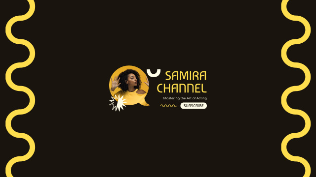 Platilla de diseño Acting Course from African American Actress Youtube