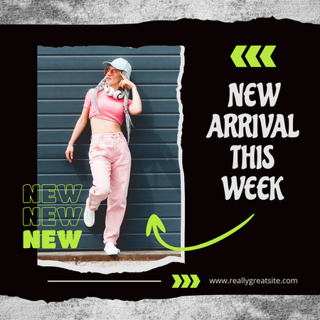 New Arrival Of This Week Instagram Design Template