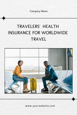 Szablon projektu International Insurance Company Traveling Flyer 4x6in