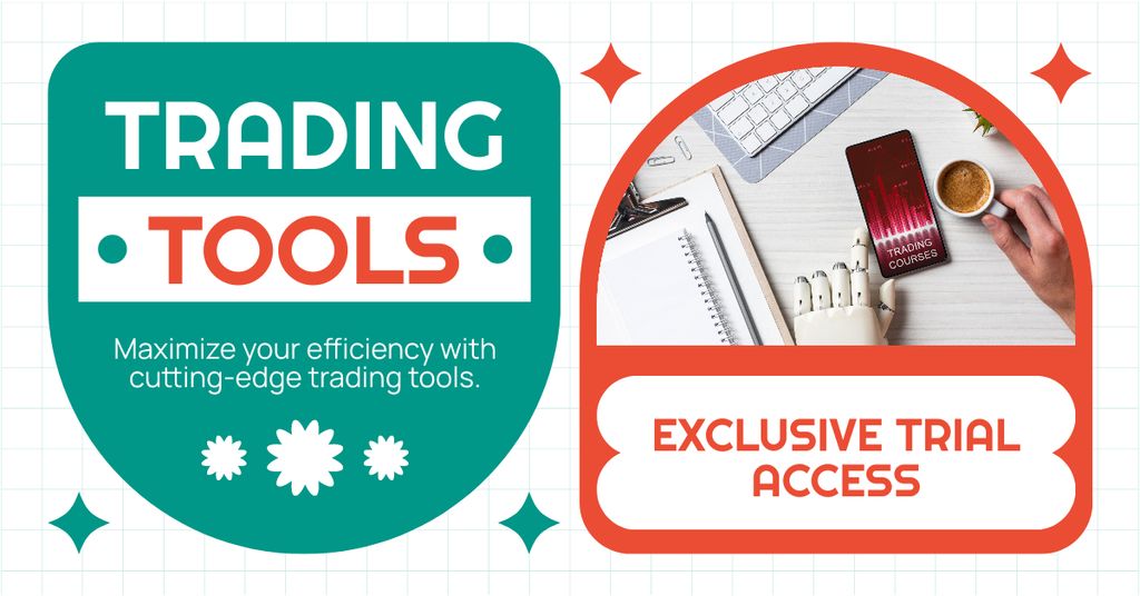 Designvorlage Exclusive Access Offer to Tools of Trade für Facebook AD