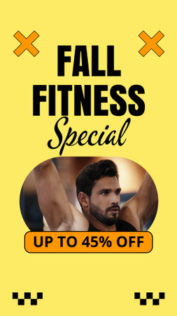 Special Discount on Fitness Memberships TikTok Video Design Template