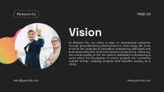 Company Profile With Mission And Vision Description