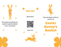 Easter Holiday Offer with Cute Rabbits