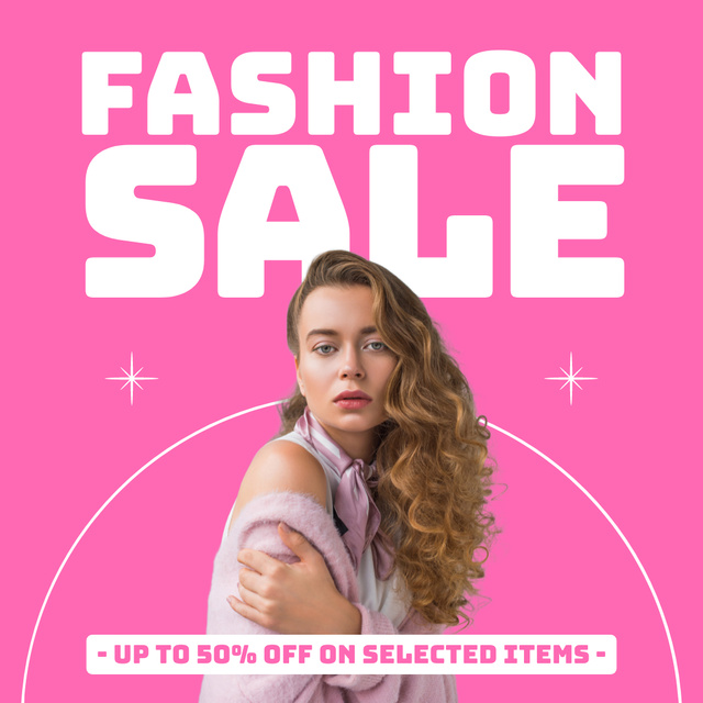 Fashion Sale for Women Instagramデザインテンプレート