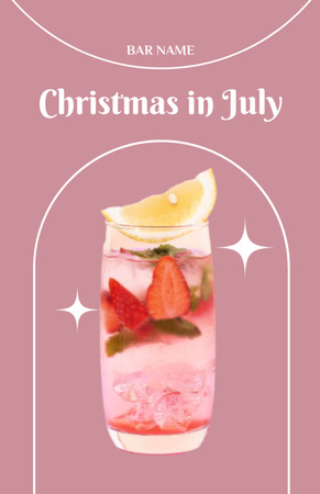  Celebrate Christmas in July Flyer 5.5x8.5in Design Template