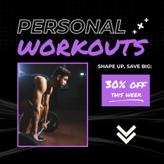 Personal Workouts And Sessions With Discount Offer