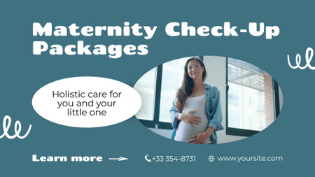 Exclusive Maternity Check-up Packages With Several Options Full HD video Design Template