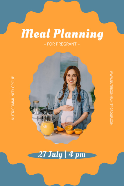 Nutritionist for Pregnant Services Offer Invitation 6x9inデザインテンプレート