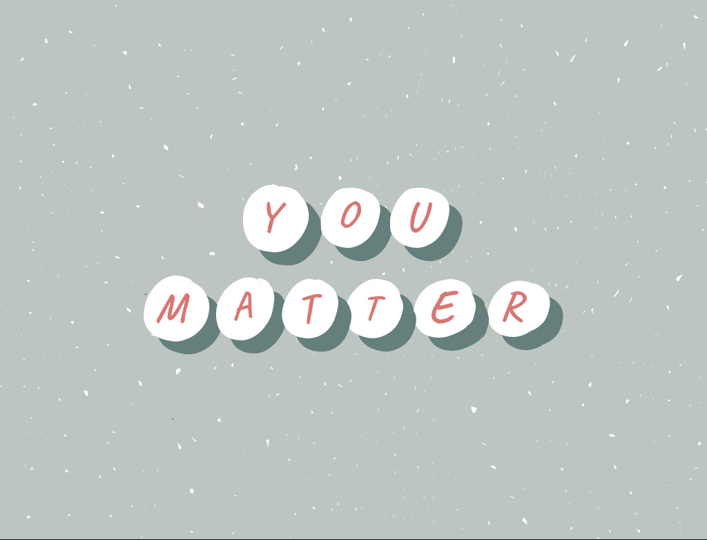 Mental Health Cute Inspirational Phrase Postcard 4.2x5.5in – шаблон для дизайну