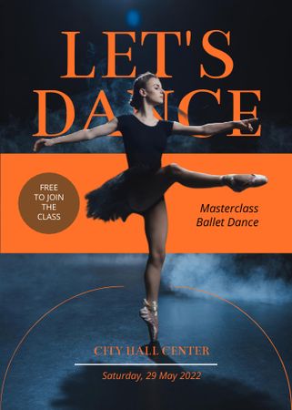 Let's dance Flayer Design Template