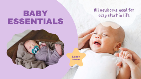 Perfect Baby Essentials Promotion Full HD video Design Template