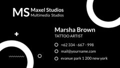 Minimalistic Tattoo Artist Service In Studio Offer