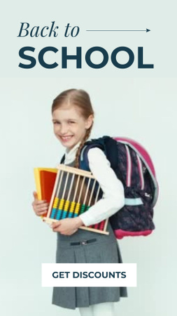 Ontwerpsjabloon van TikTok Video van Back to School Special Offer