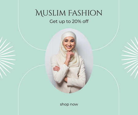 Ramadan Sale Announcement Facebook Modelo de Design