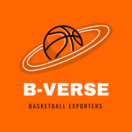návrh loga vývozců basketbalu Logo Šablona návrhu