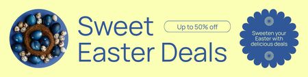 Platilla de diseño Ad of Sweet Easter Holiday Deals Twitter
