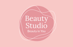 Beauty Studio Services Ad in Pink