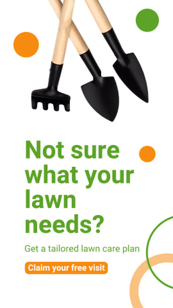 Lawn services Instagram Story Πρότυπο σχεδίασης
