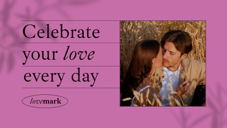 Celebrate Love Every Day Full HD video Design Template