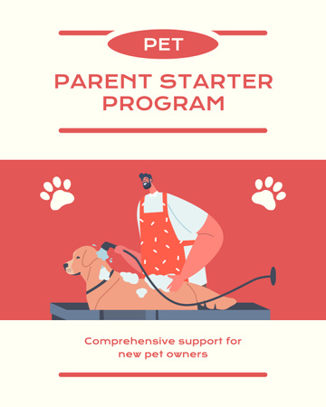 Template di design Offerta del programma Essential Pet Parent Instagram Post Vertical