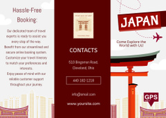 Booking of Tour to Japan