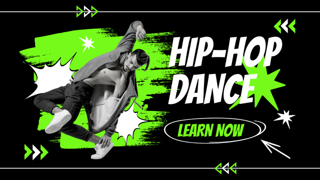 Episode about Hip Hop Dance Youtube Thumbnail Design Template