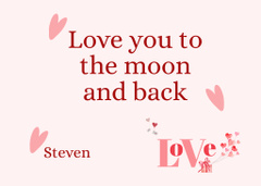 Cute Phrase on Valentine's Day