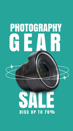 Photography Sale  Instagram Story Šablona návrhu