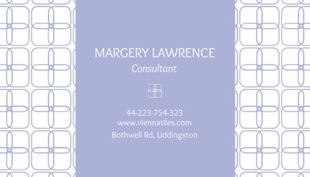 Business Consultant's Оffer Business Card US Design Template
