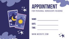 Horoscope Reading Session Appointment Reminder