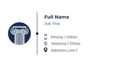 Sophisticated Employee Data Profile with Corporate Emblem