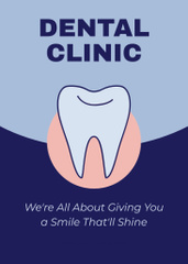 Illustration of Tooth for Dental Clinic