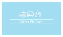 Pastry Chef Contacts with Cake and Cherry