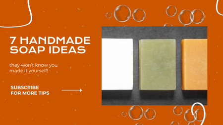 Template di design Handmade Soap Making Ideas And Tips YouTube intro